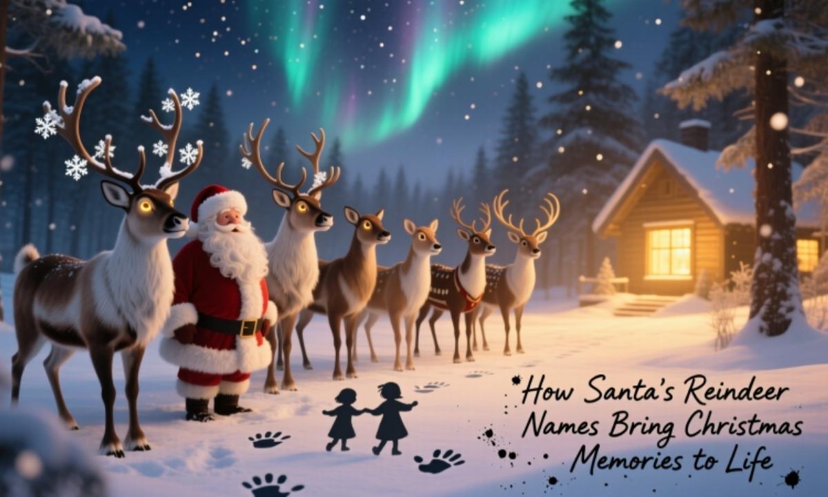 How Santa’s Reindeer Names Bring Christmas Memories to Life