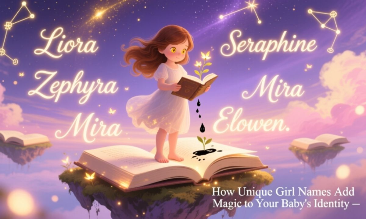 How Unique Girl Names Add Magic to Your Baby's Identity