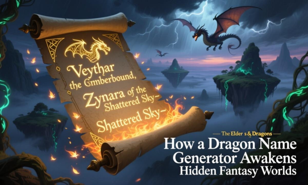 How a Dragon Name Generator Awakens Hidden Fantasy Worlds