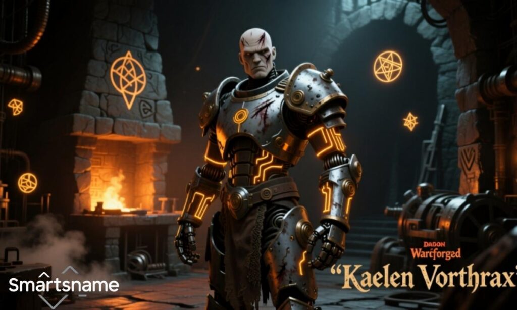 Male D&D Warforged Name Ideas