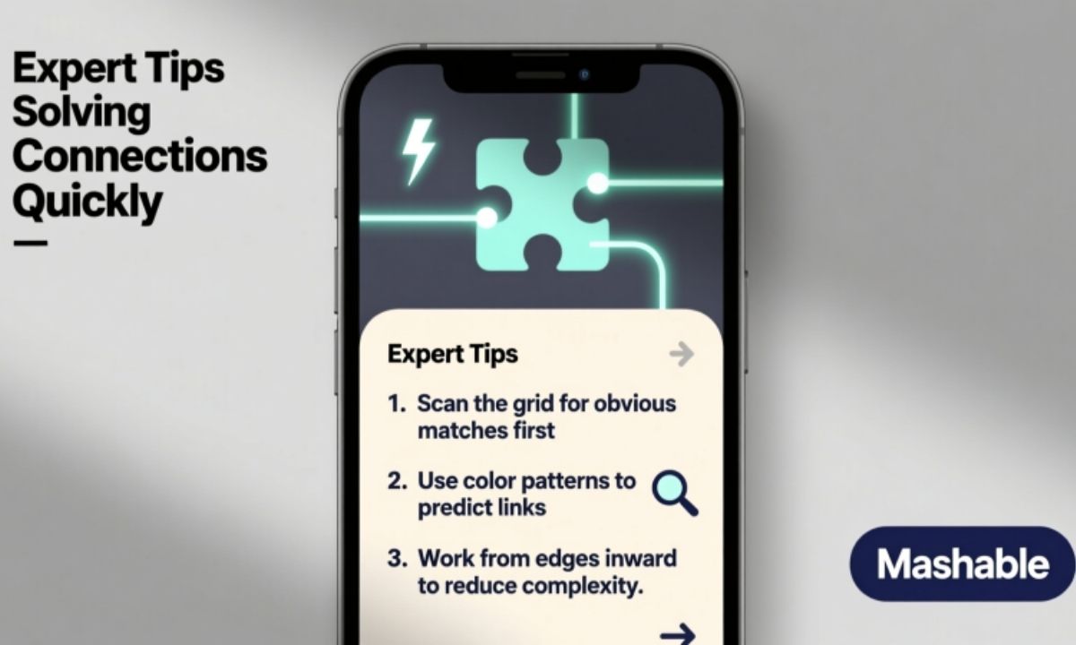 Mashable’s Expert Tips for Solving Connections Quickly