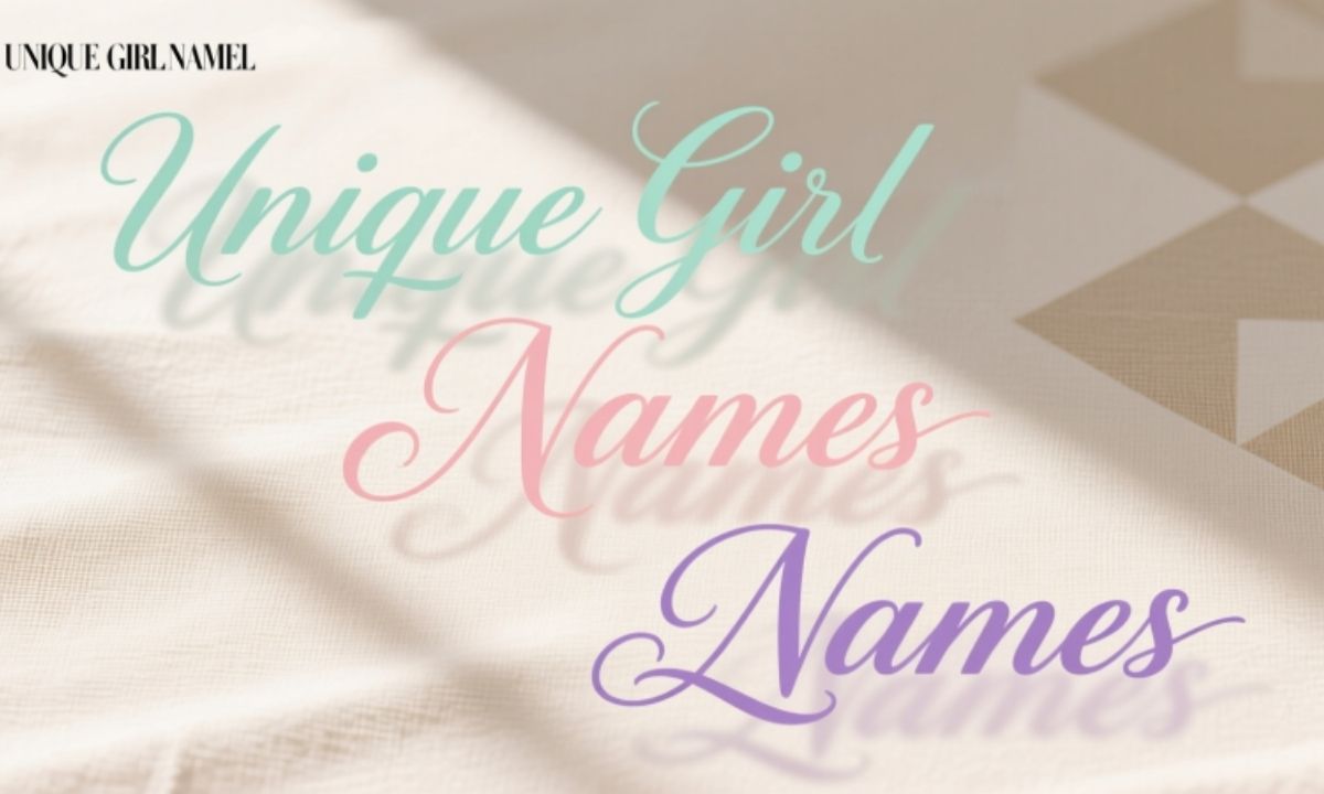 Modern Unique Girl Names With a Fresh and Stylish Vibe