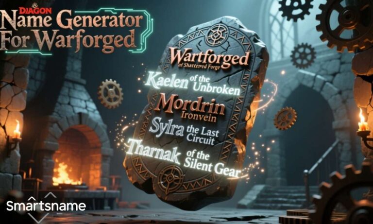 Name Generator For Warforged
