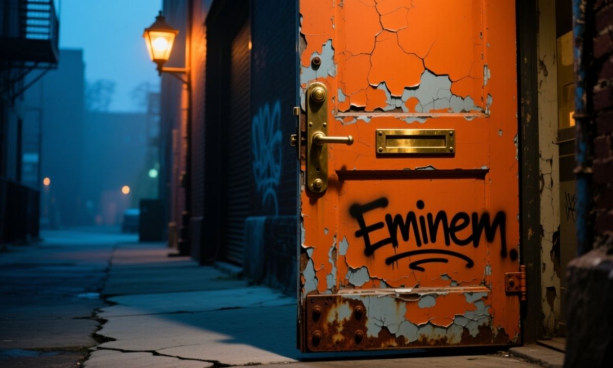 Orange Door Hinge Eminem