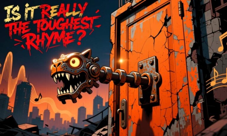 “Orange Door Hinge” Meaning Is It Really The Toughest Rhyme