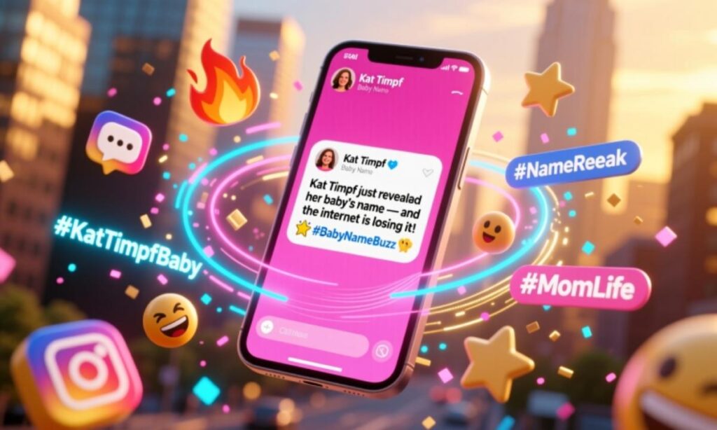 Social Media Buzz Around Kat Timpf's Baby Name