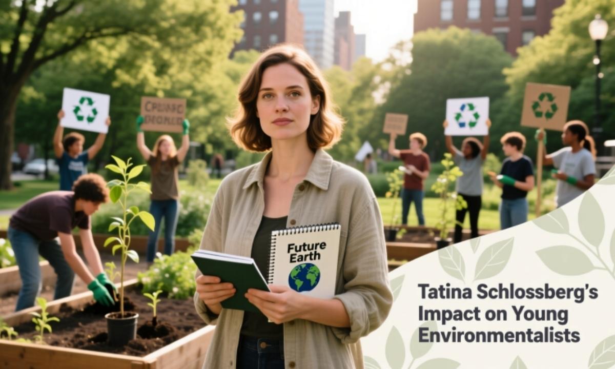 Tatiana Schlossberg’s Impact on Young Environmentalists