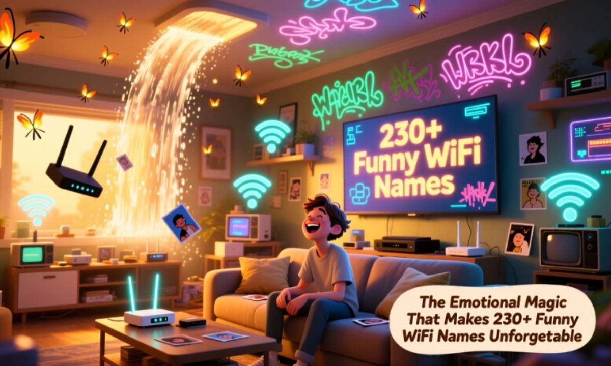 The Emotional Magic That Makes 230+ Funny WiFi Names Unforgettable