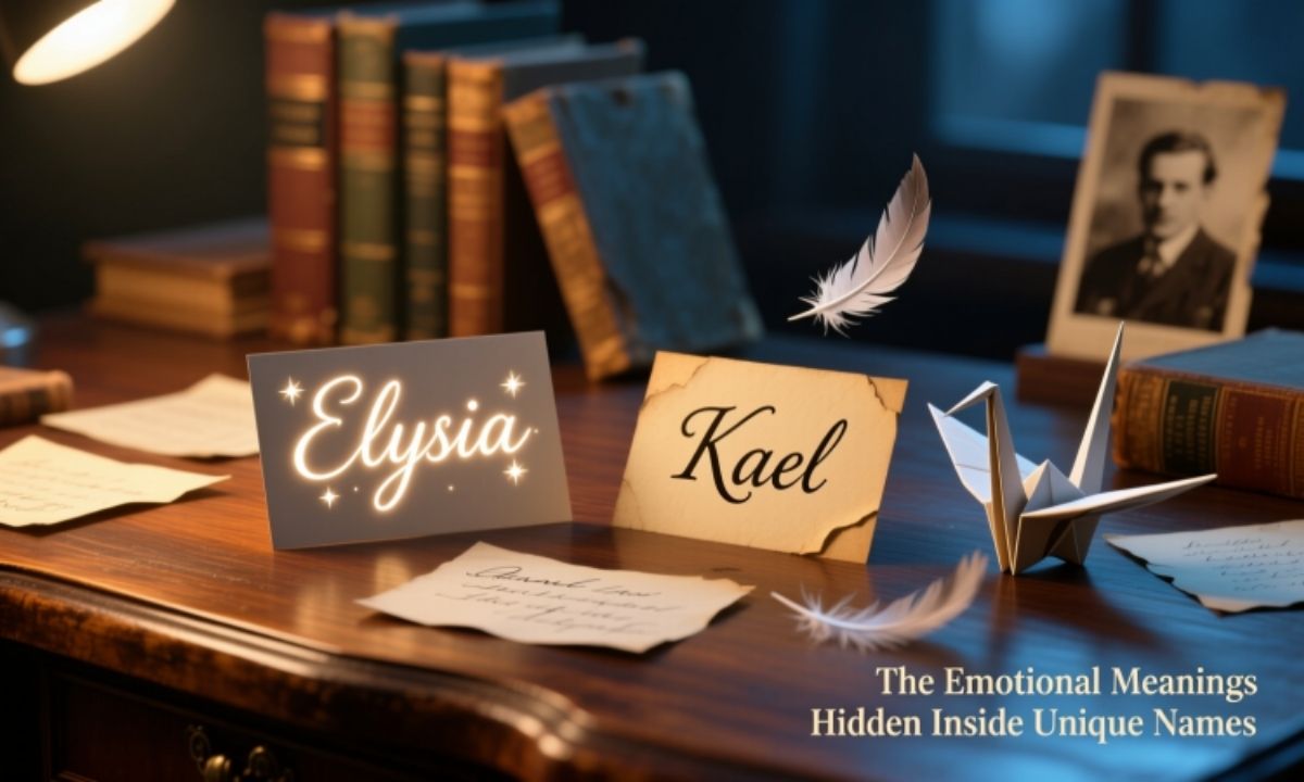 The Emotional Meanings Hidden Inside Unique Names