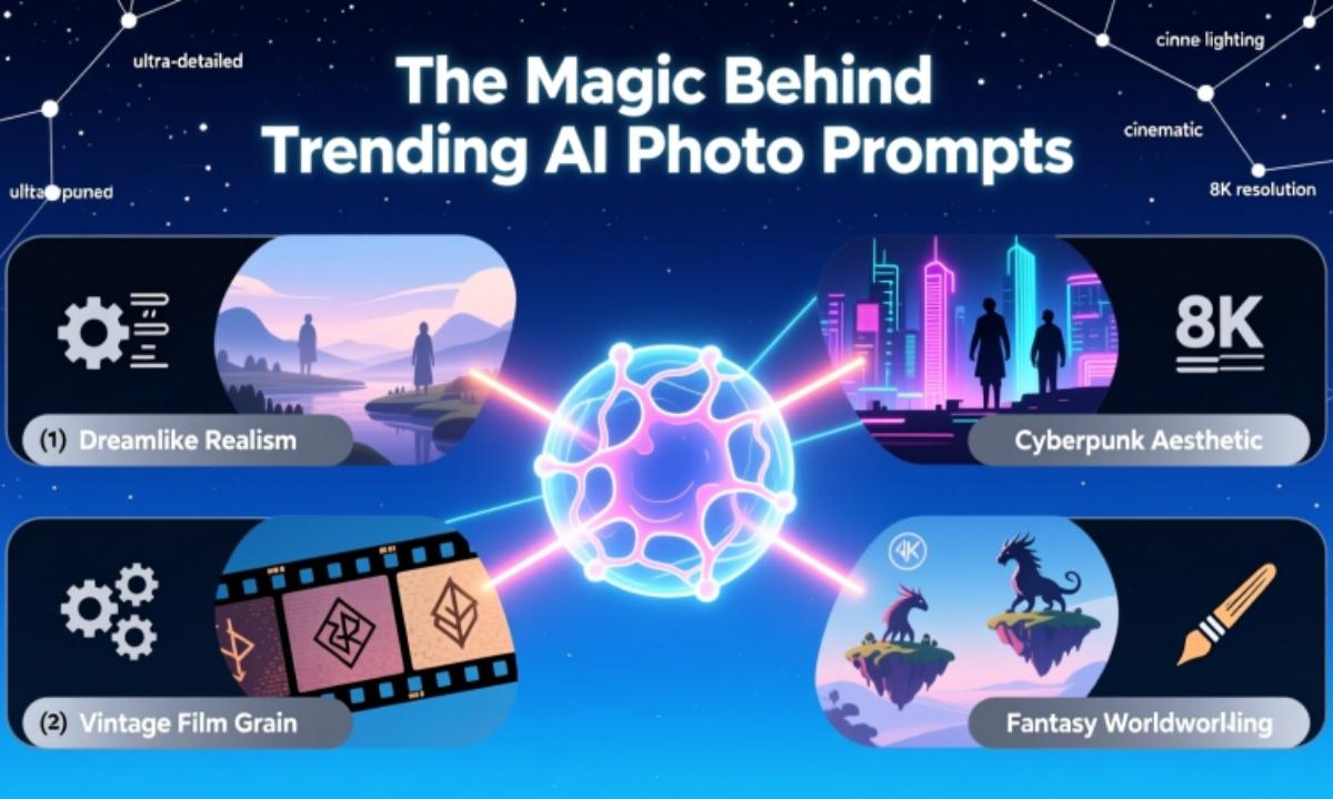 The Magic Behind Trending AI Photo Prompts