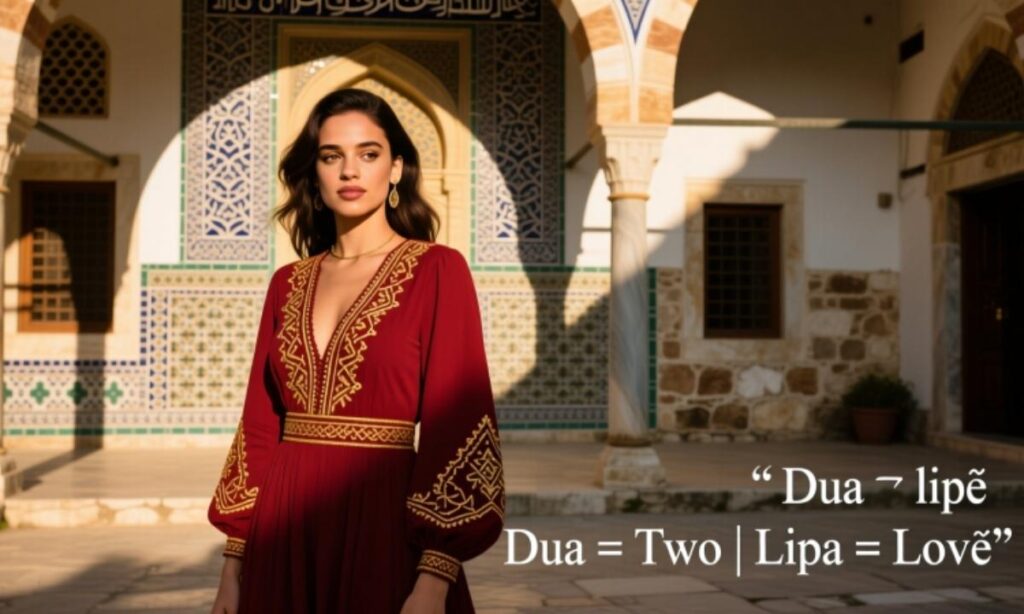 The Meaning of Dua Lipa’s Name in Her Native Language