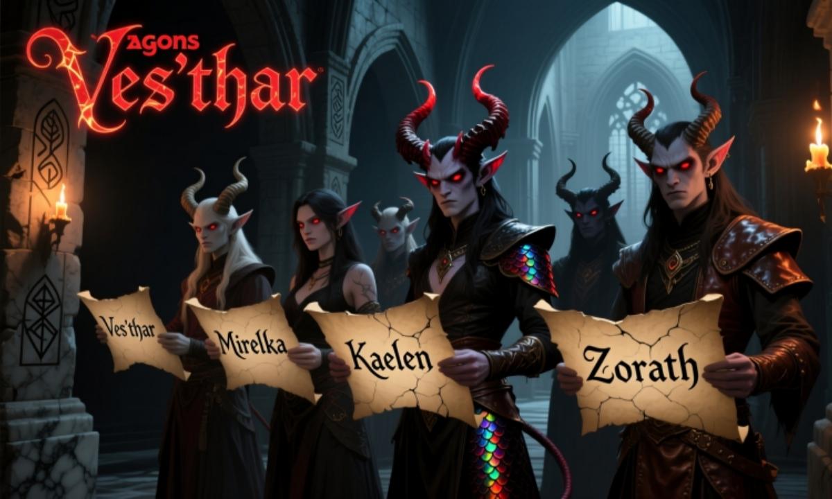 Tiefling Naming Conventions in Dungeons & Dragons