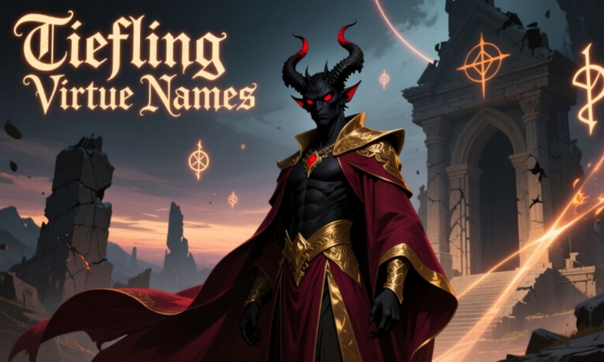 Tiefling Virtue Names