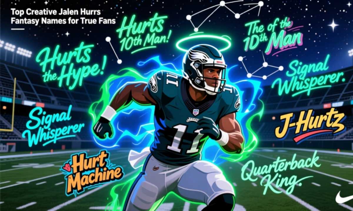 Top Creative Jalen Hurts Fantasy Names for True Fans