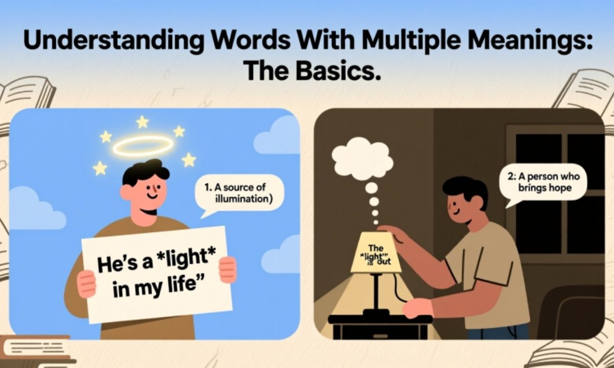 Understanding Words With Multiple Meanings The Basics