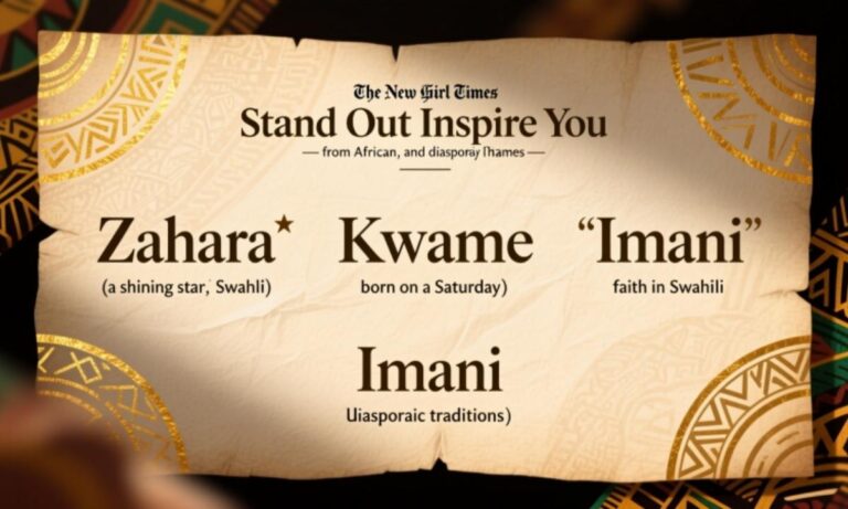 Unique Black Girl Names That Stand Out and Inspire You