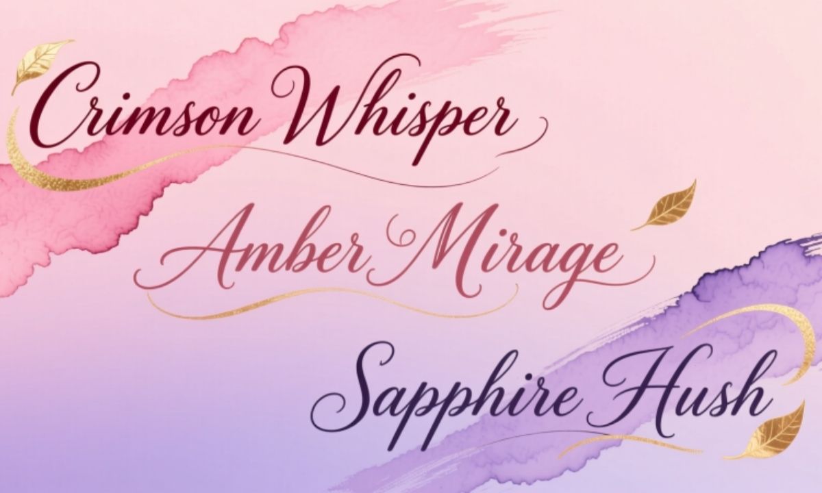 Unique Color Names That Feel Romantic and Artistic