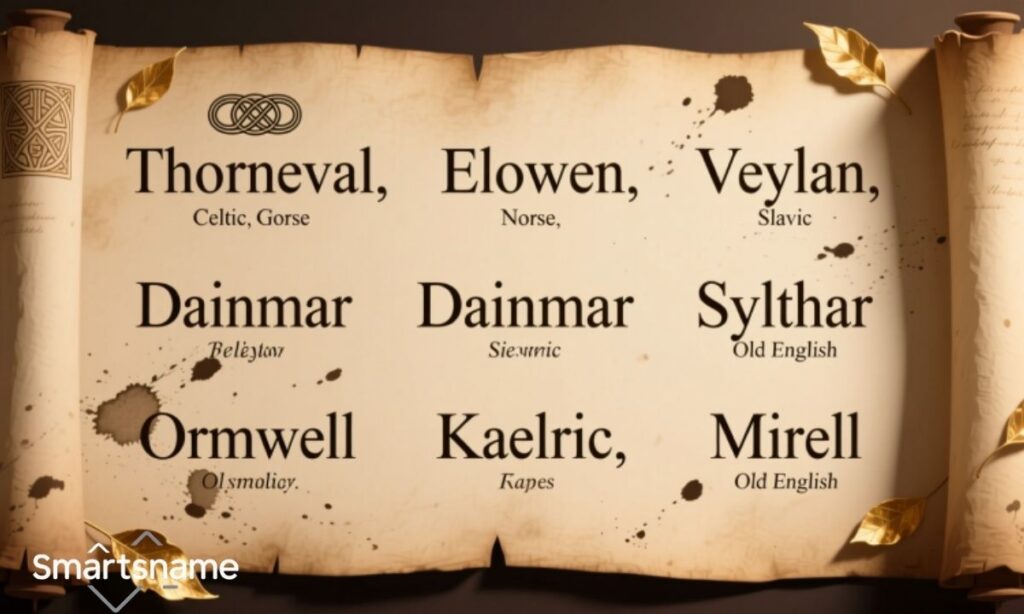 Unique Last Names for Guys