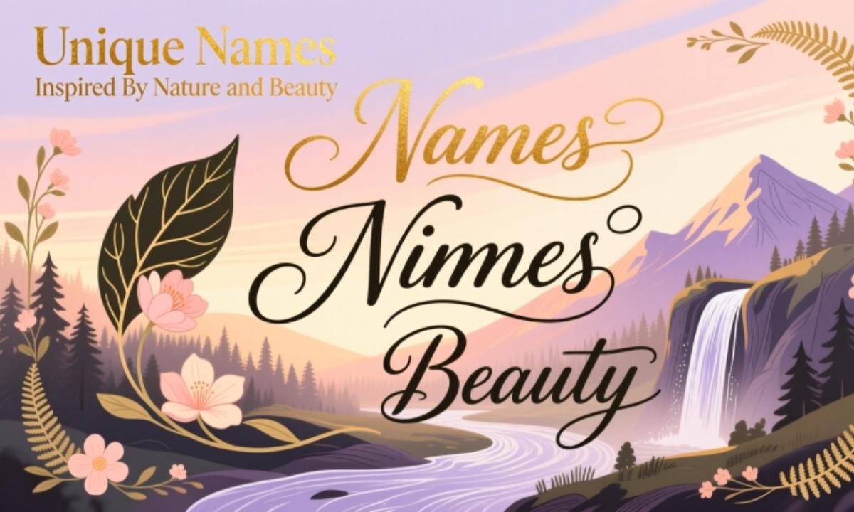 Unique Names Inspired by Nature and Beauty