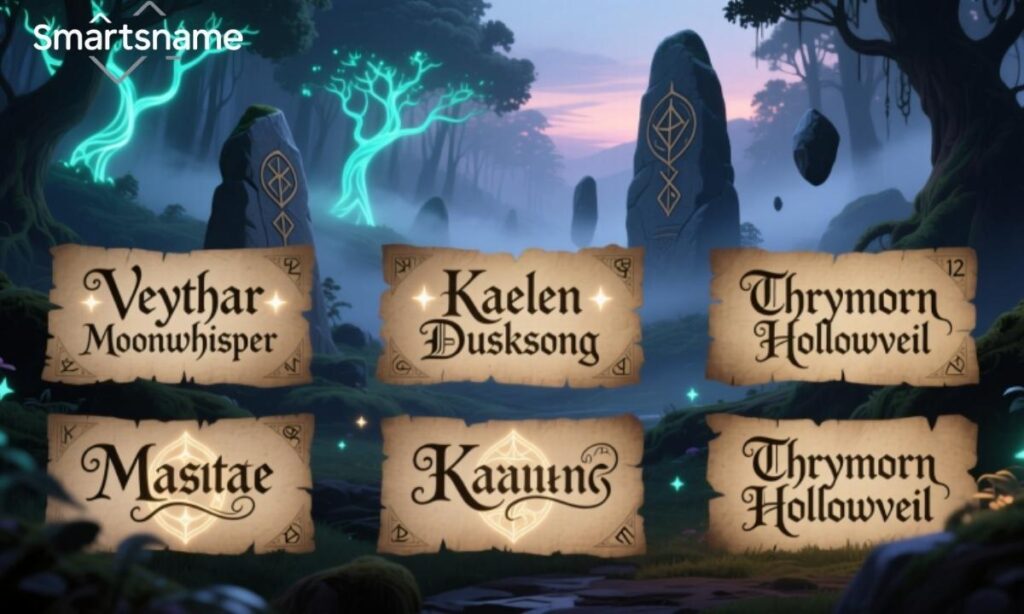 Unique and Uncommon Male Fantasy Names