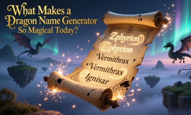 What Makes a Dragon Name Generator So Magical Today