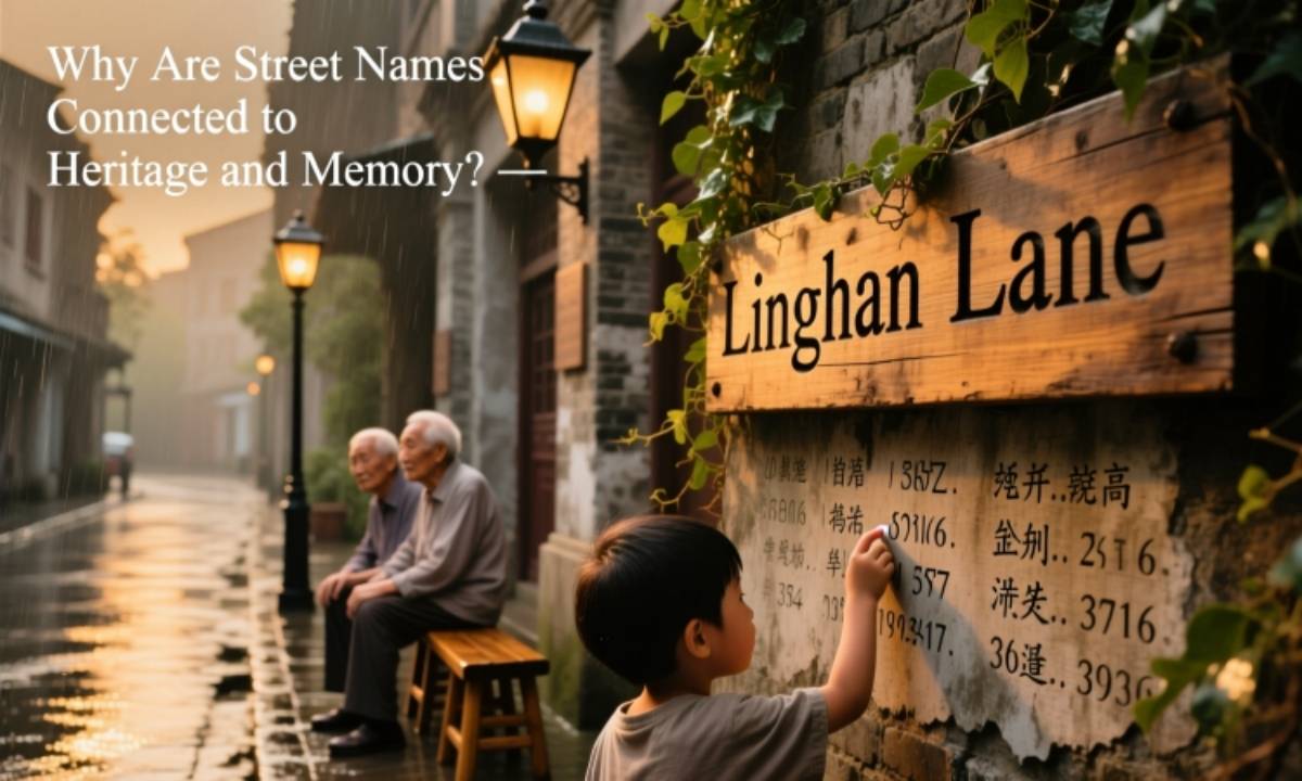 Why Are Street Names Connected to Heritage and Memory