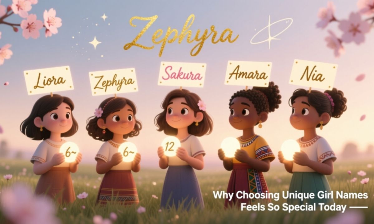 Why Choosing Unique Girl Names Feels So Special Today
