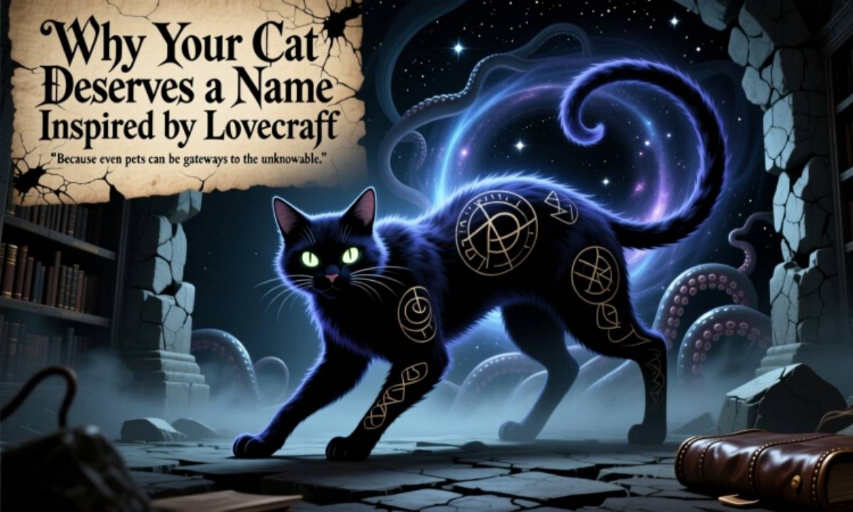 Why Your Cat Deserves a Name Inspired by Lovecraft
