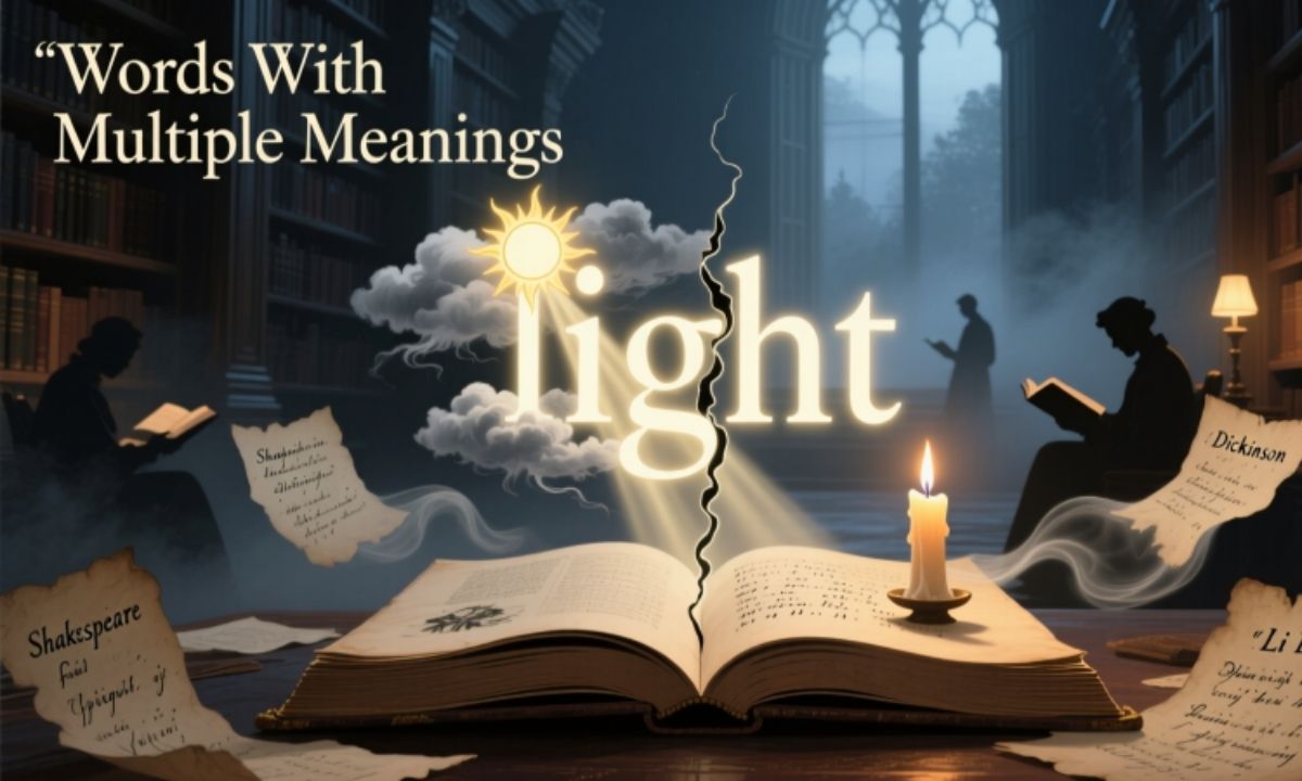 Words With Multiple Meanings in Literature and Poetry