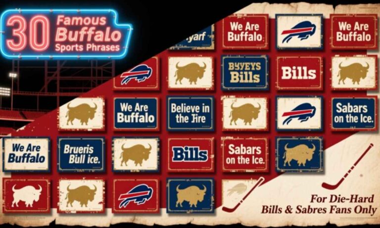 30 Famous Buffalo Sports Phrases Every Die-Hard Bills and Sabres Fan Knows
