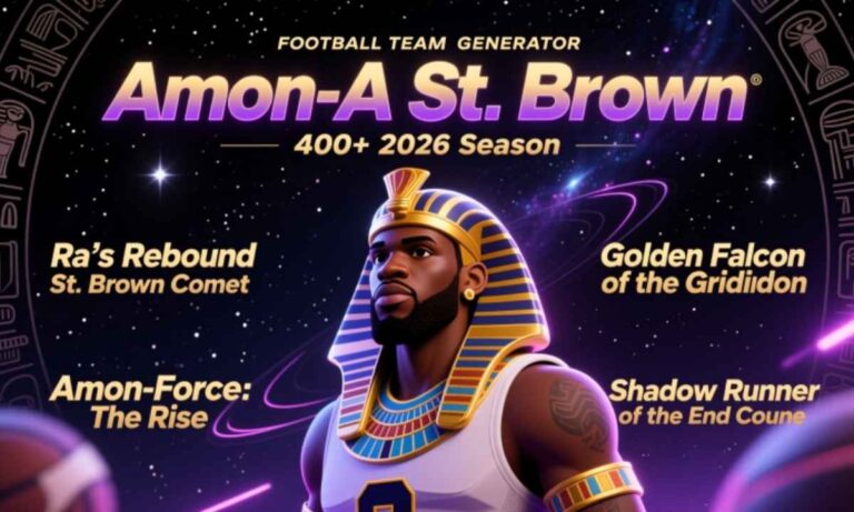 400+ best Amon-Ra St. Brown-inspired Fantasy Football team names to try out in 2026
