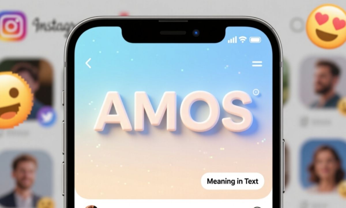 AMOS Meaning in Text on Social Media Platforms