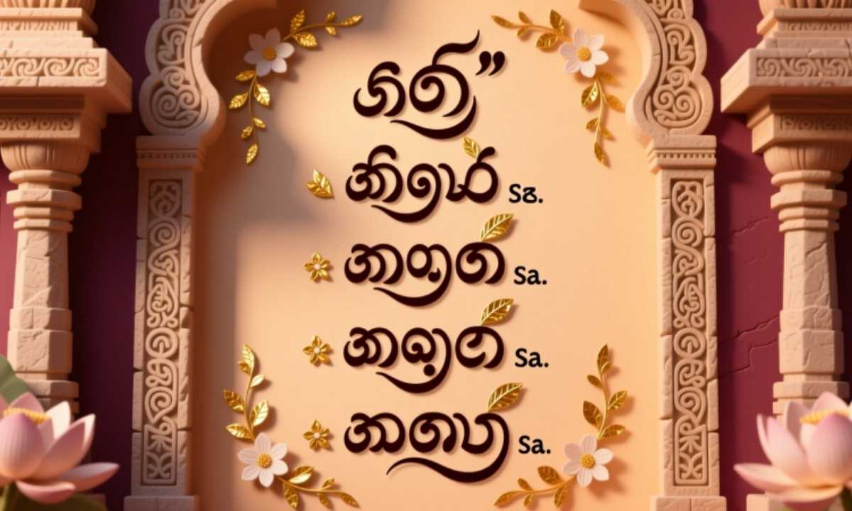 Baby Boy Names in Kannada Starting with S