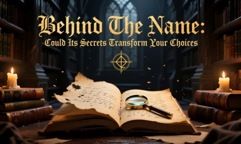 Behind The Name Could Its Secrets Transform Your Choices