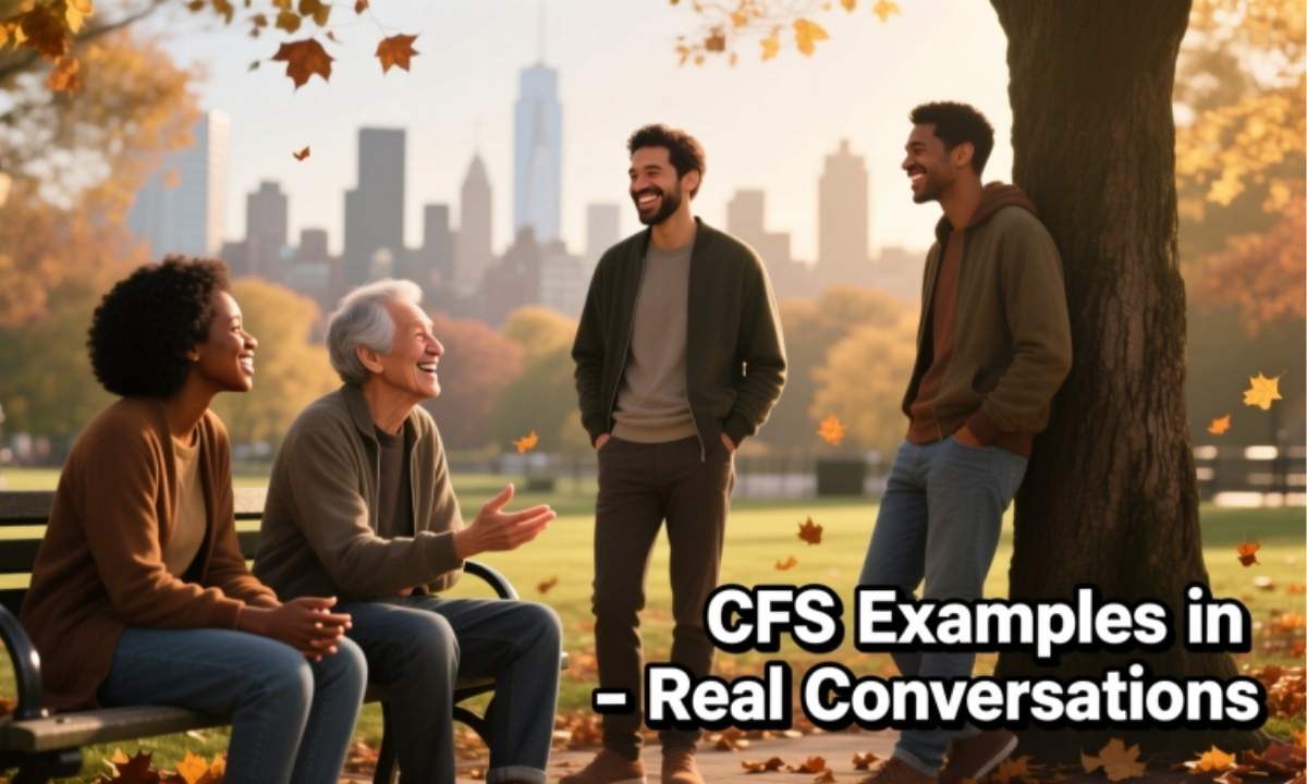 CFS Examples in Real Conversations