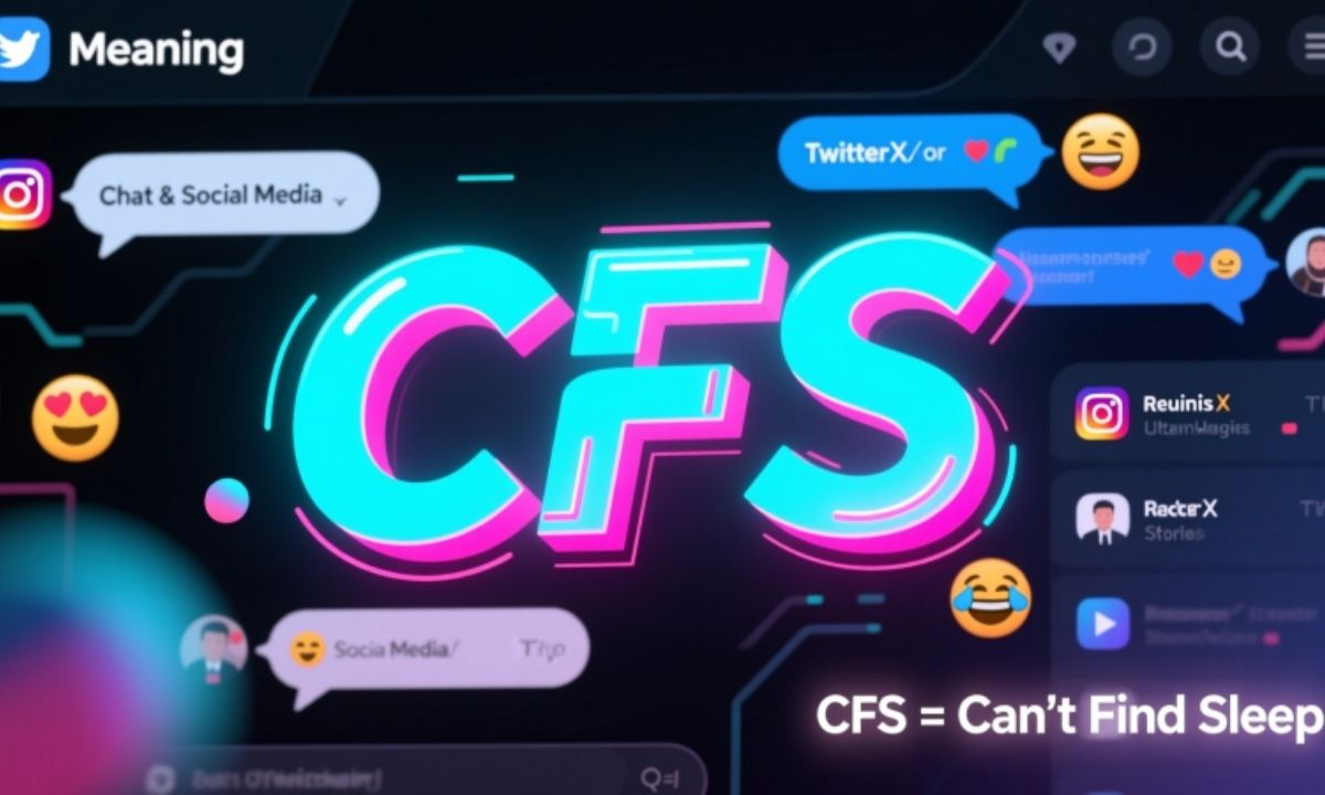 CFS Meaning in Chat & Social Media