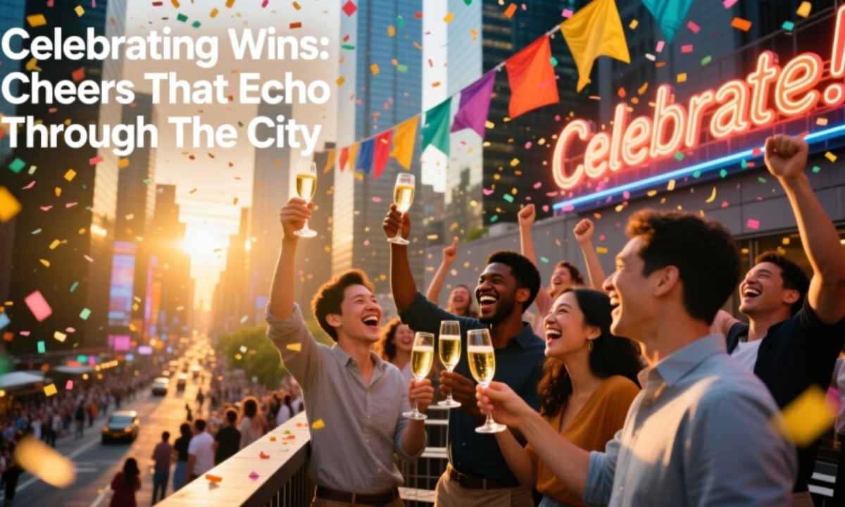 Celebrating Wins Cheers That Echo Through the City