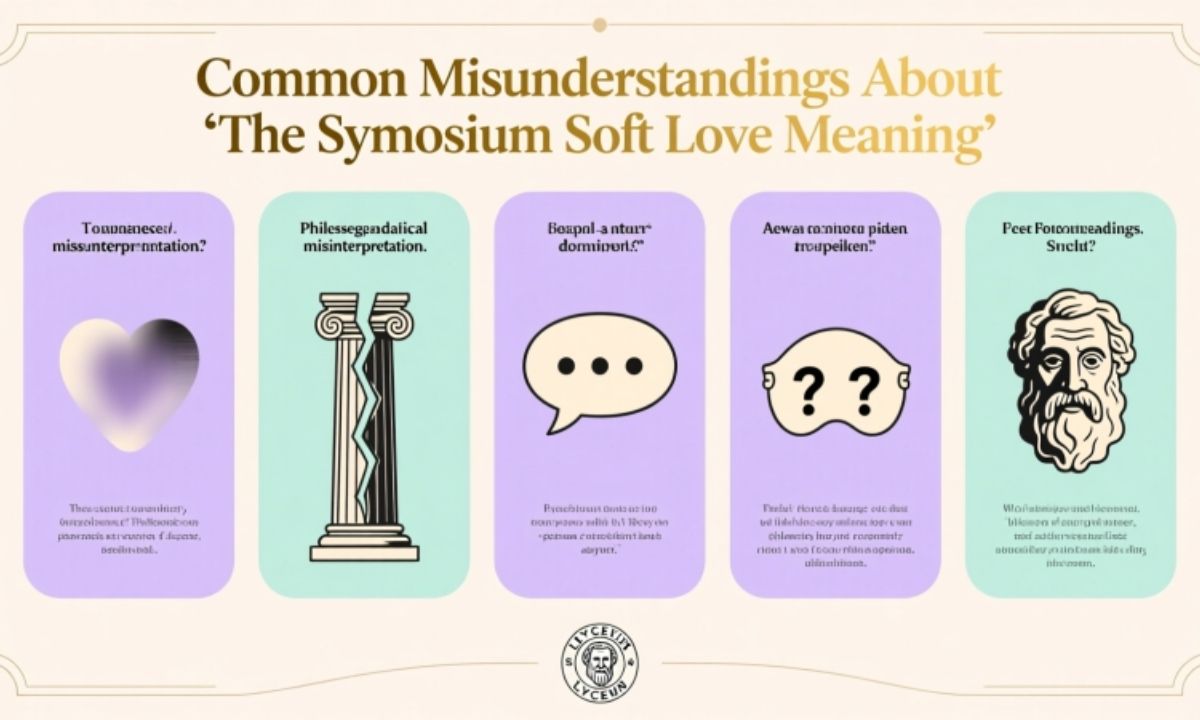 Common Misunderstandings About “The Symposium Soft Love Meaning”