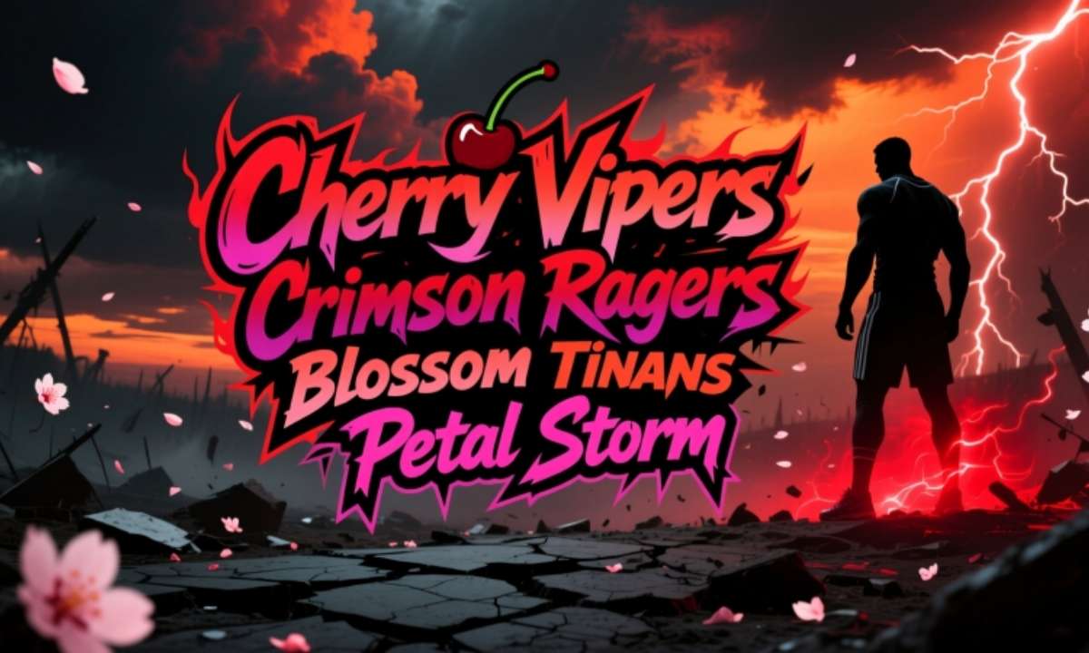 Fierce Cherry Inspired Sports Team Names to Dominate the Field