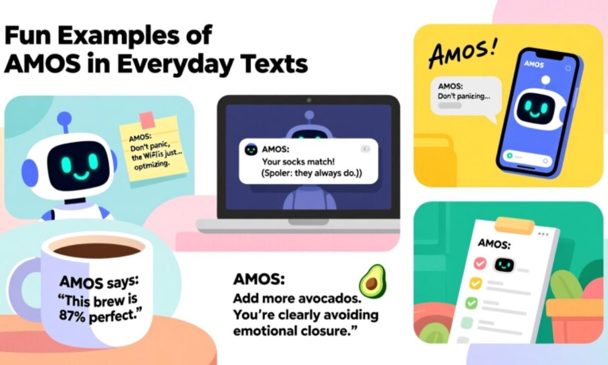 Fun Examples of AMOS in Everyday Texts