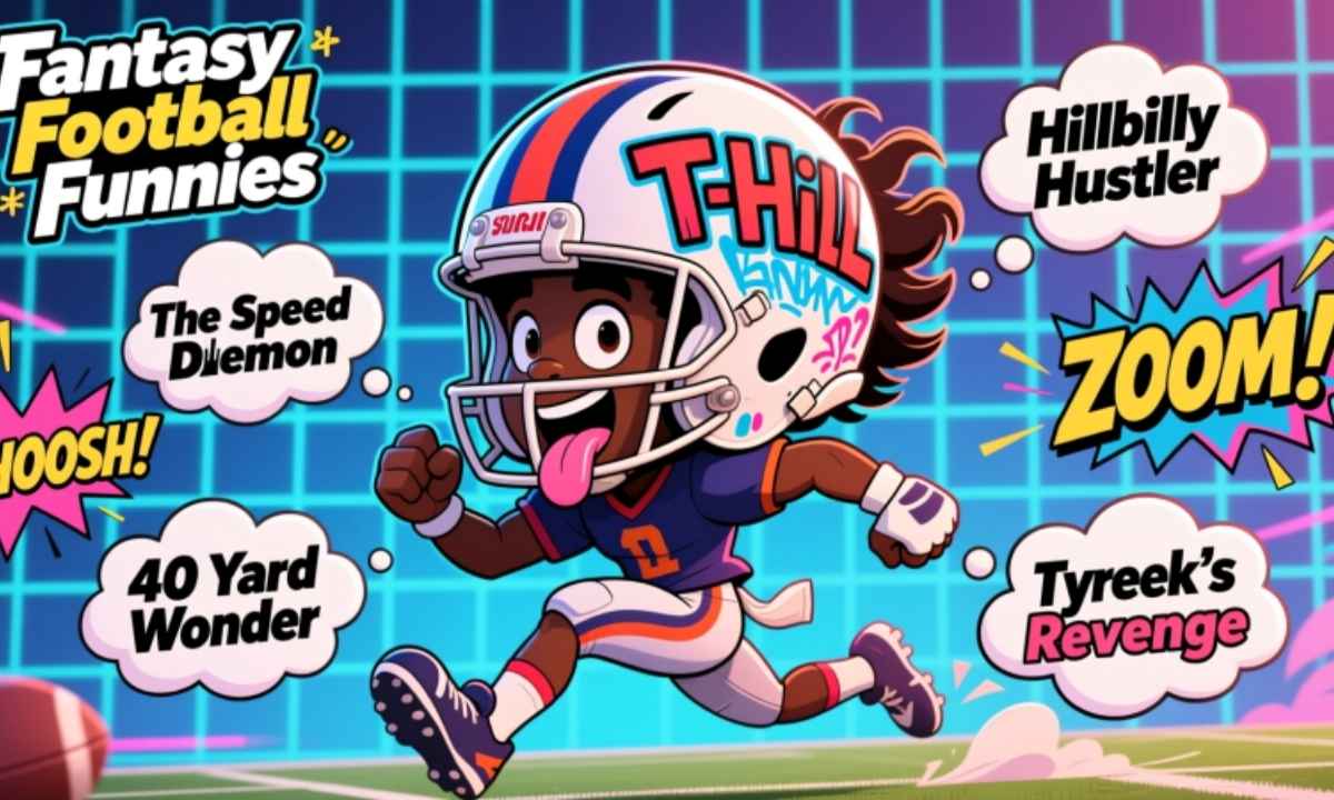 Funniest Tyreek Hill Fantasy Football Names