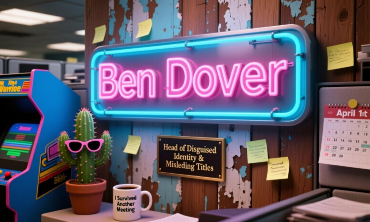 Funny Office Names Like Ben Dover