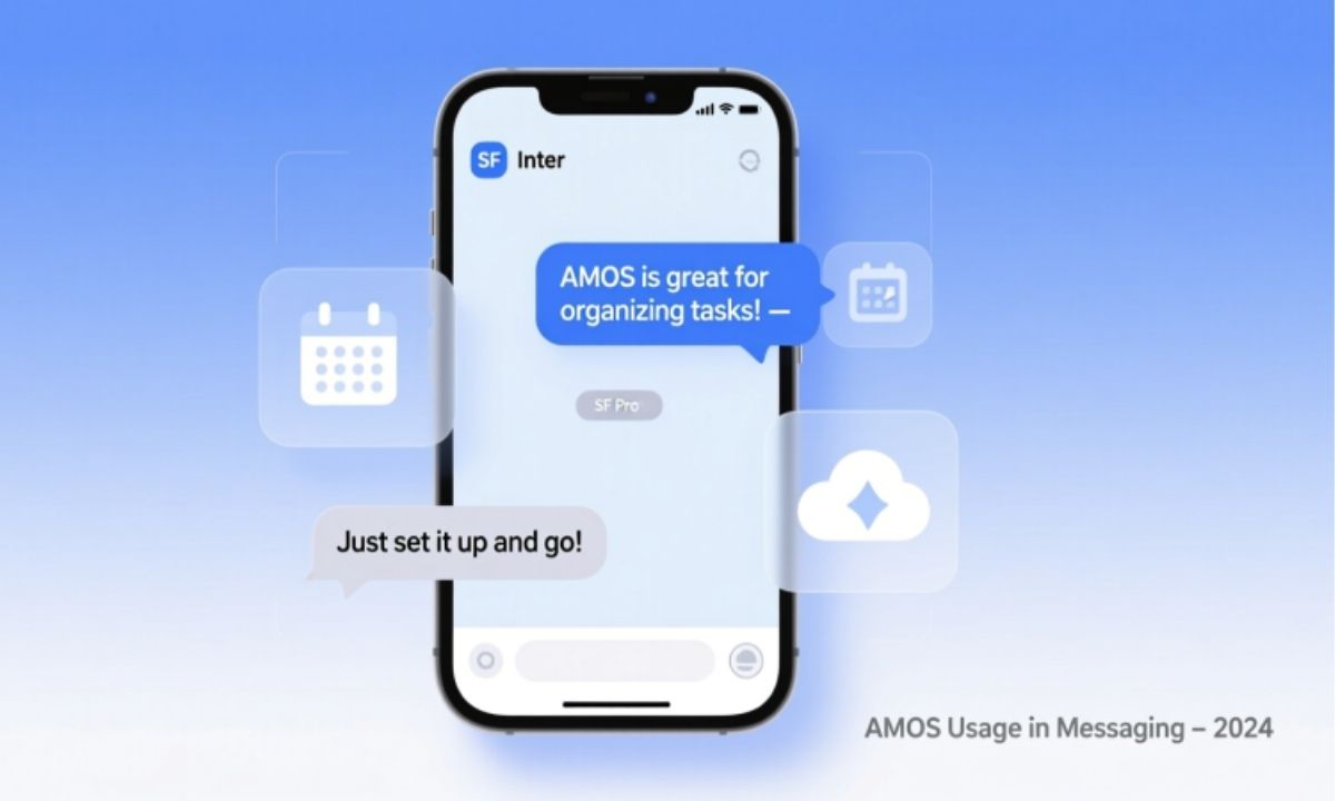 How AMOS Is Commonly Used in Text Messages