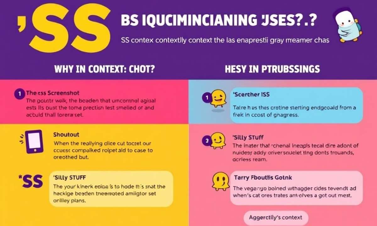 How Context Changes the Meaning of SS in Text