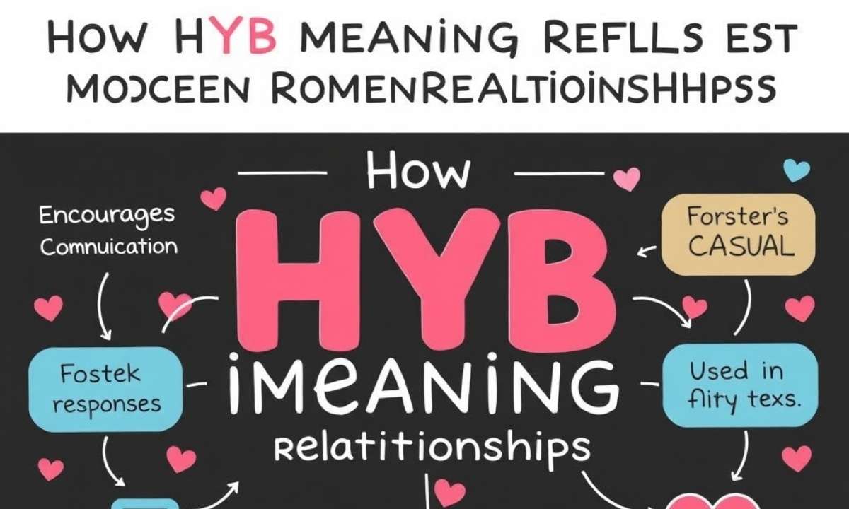 How HYB Meaning in Text Reflects Modern Relationships