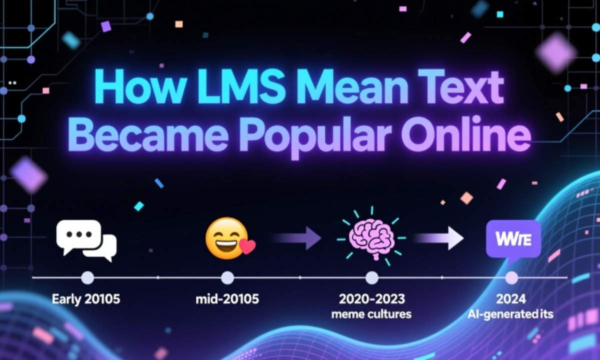 How LMS Mean Text Became Popular Online