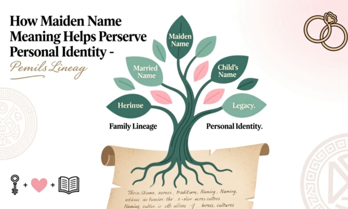 How Maiden Name Meaning Helps Preserve Personal Identity