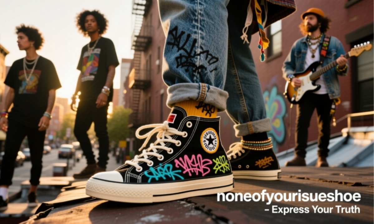 How People Use noneofyourissueshoe to Express Themselves