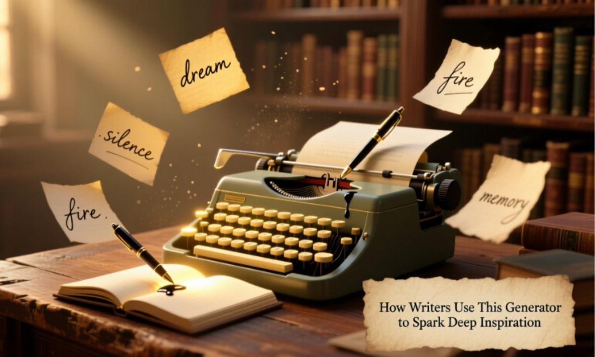 How Writers Use This Generator to Spark Deep Inspiration
