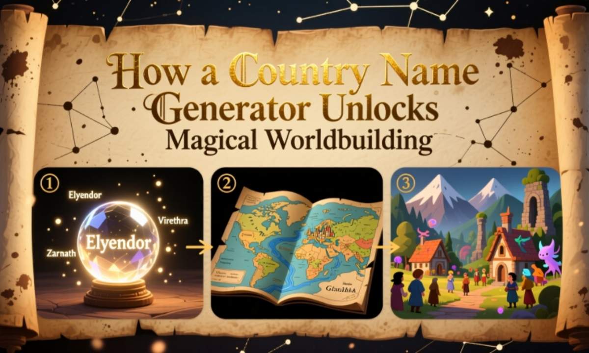 How a Country Name Generator Unlocks Magical Worldbuilding